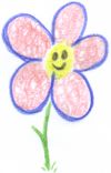 A Happy Smiley Flower